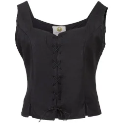 COTTON TIKA CORSET - BLACK...