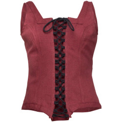 LINEN CORSET URSULA -...
