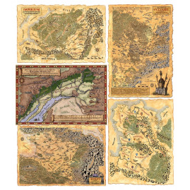 Set of 5 Warhammer FRP Land...