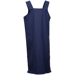 LINEN APRON DRESS ESTHER -...