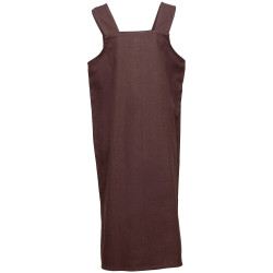 LINEN APRON DRESS ESTHER -...