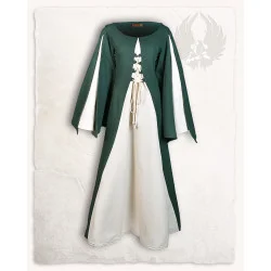 LINEN DRESS JASIONE - GREEN...