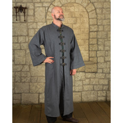 WOOLEN ROBE OBERON - GRAY...