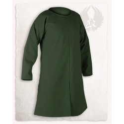 GADARIC LINEN TUNIC - GREEN...