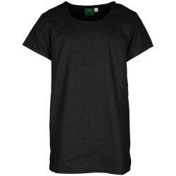 SIMPLE COTTON TUNIC - BLACK...