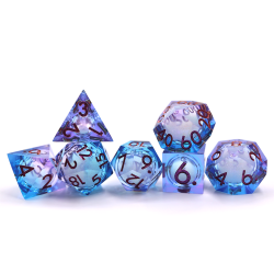 RPG Dice Dawn over the Sea...