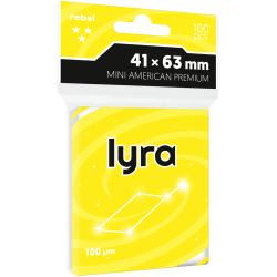 Card sleeves Rebel (41x63...