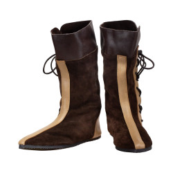SUEDE SHOES SYLVAR - BROWN...