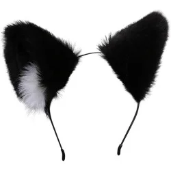 CHIC FURRY CAT FOX EARS...