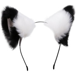 CHARMING FURRY CAT FOX EARS...