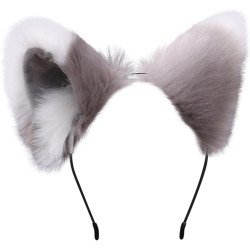 CHARMING FURRY CAT FOX EARS...
