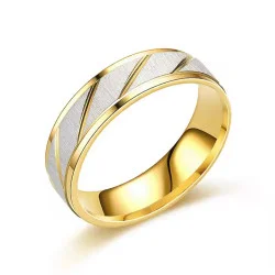 Gold Ring Band Elegant...