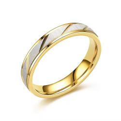 Gold Ring Band Elegant...
