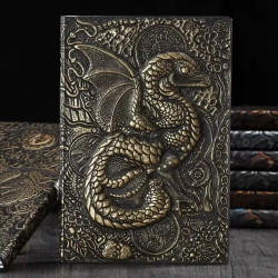 Leather Notebook Notebook...