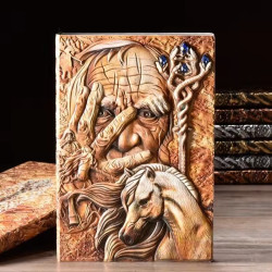 Leather Notebook Notebook...