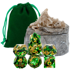 Dragon Treasure Green RPG...