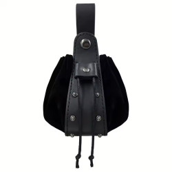 Leather Vintage Pouch Belt...