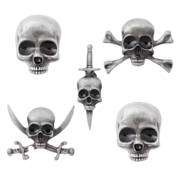 Set of 5 Metal Pins...