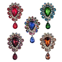 Set of 5 Metal Pins Elegant...