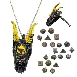 Metal Necklace Dragon Box...