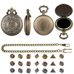Metal Pocket Watch Box for...