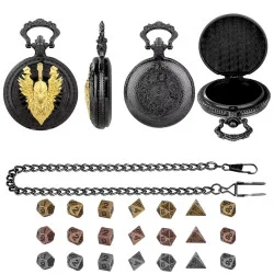 Metal Pocket Watch Box for...