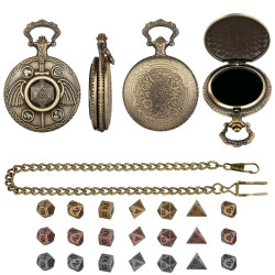 Metal Pocket Watch Box for...