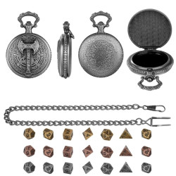 Metal Pocket Watch Box for...