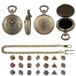 Metal Pocket Watch Box for...