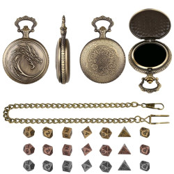 Metal Pocket Watch Box for...