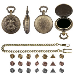 Metal Pocket Watch Box for...