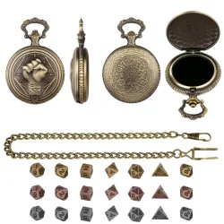 Metal Pocket Watch Box for...