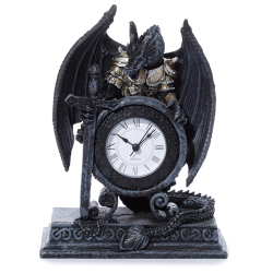FANTASY FIGURINE CLOCK...