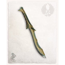 NYMRAEL KNIFE GREEN - LARP...