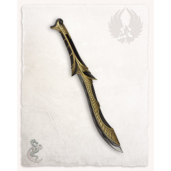 NYMRAEL BLACK KNIFE - LARP...