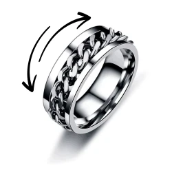 Silver Ring Stress Relief...