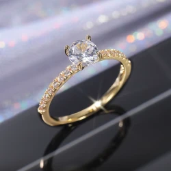 GOLD RING BRILLIANT...