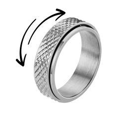 SILVER RING ANTISTRESS...