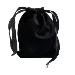 BLACK VELVET BAG RPG DICE...