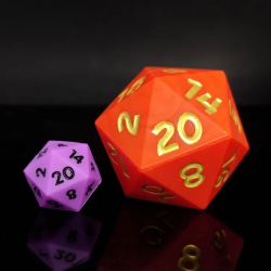 RPG Die Red Gigantic...