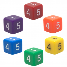 LGBT Rainbow Set 6 Dice 1.6...