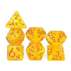 RPG Dice Pluto Set of 7...