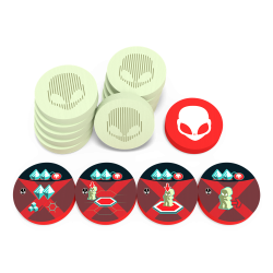 BOARD GAME ON MARS: ALIEN...