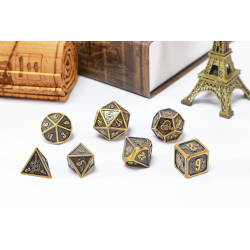 RPG Dice Brass Piston Set...