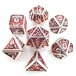 RPG Dice Ruby Claws Set of...