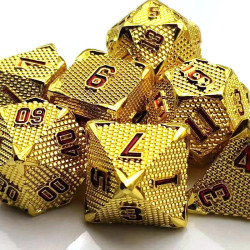 RPG Dice Old Scroll Set 7...