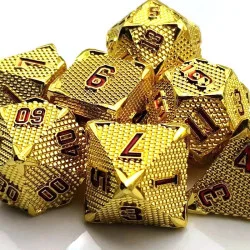 RPG Dice Old Scroll Set 7...