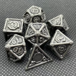RPG Dice Chrom Chrom Set of...