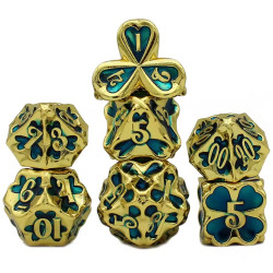 RPG Dice Moon Clovers Set...