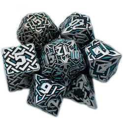 RPG Dice Ice Wind Axe Set...